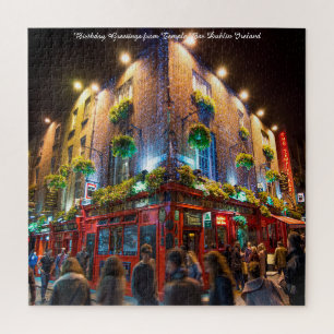 Temple Bar Dublin Ireland. Jigsaw Puzzle