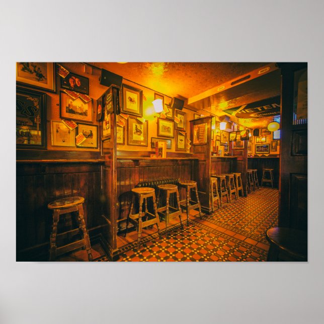 Temple Bar / Dublin Poster (Front)