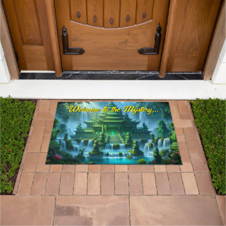 Temple Castle of the Secret Jade Throne Doormat
