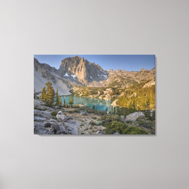 Temple Crag and Second Lake Canvas Print (Front)