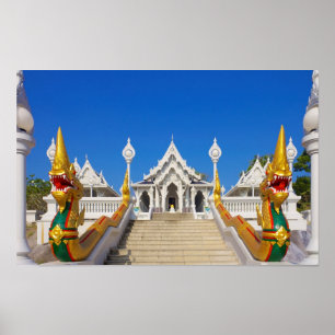 Temple in Krabi Thailiand Poster