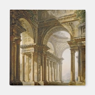 Temple in Ruins Magnet