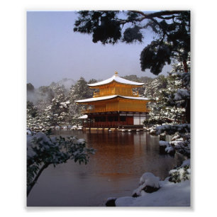 Temple in Winter Photo Print