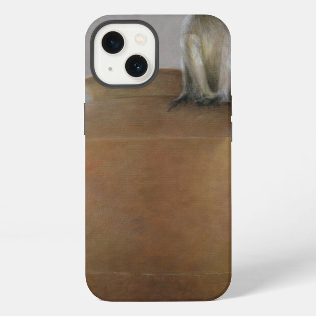 Temple Monkey iPhone Case (Back)