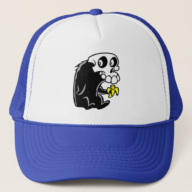 Temple Monkey Trucker Hat (Front)