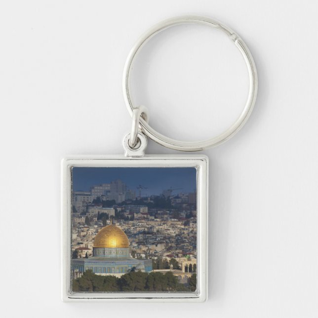 Temple Mount and Dome of the Rock, dawn Key Ring (Front)
