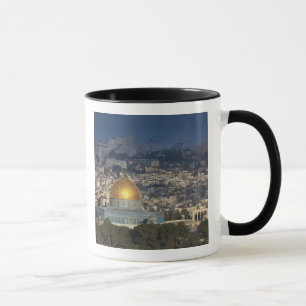 Temple Mount and Dome of the Rock, dawn Mug