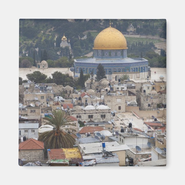 Temple Mount and Dome of the Rock Magnet (Front)
