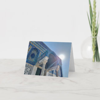 Temple Mount Thank You Card