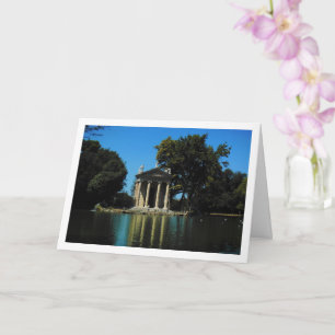 Temple Of Aesculapius, Villa Borghezio and Gardens Card