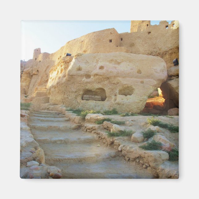 Temple of Amon in Siwa -  Siwa oracle Magnet (Front)