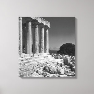 Temple of Aphaea Canvas Print