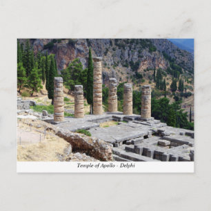 Temple of Apollo – Delphi Postcard