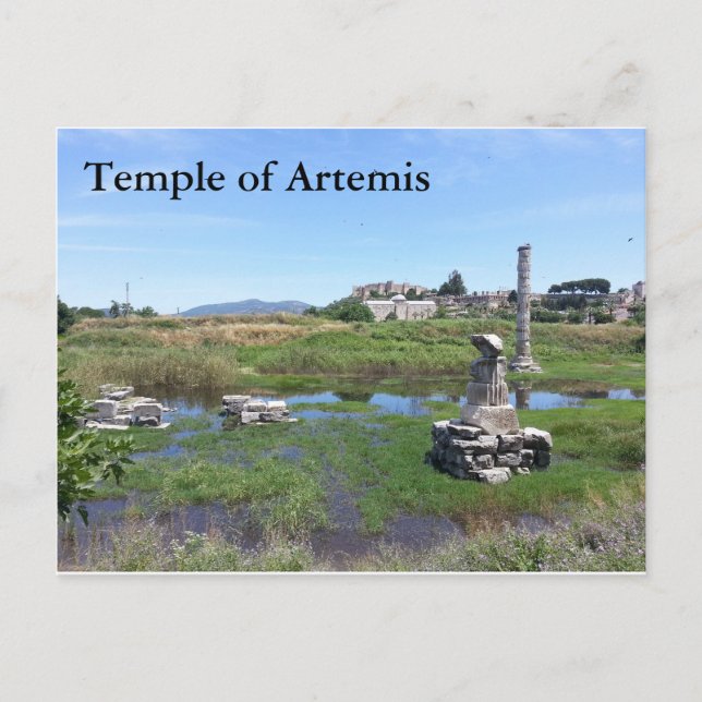 Temple of Artemis Postcard (Front)