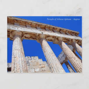 Temple of Athena Aphaea – Aegina Postcard