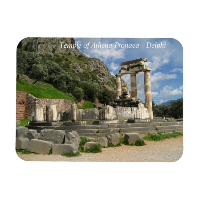 Temple of Athena Pronaea - Delphi Magnet (Horizontal)