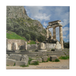 Temple of Athena Pronaea - Delphi Tile