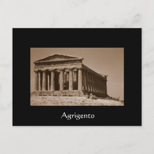 Temple of Concordia Postcard