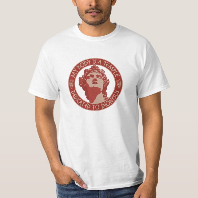 Temple of Dionysus T-Shirt (Front)