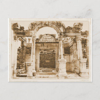 Temple of Hadrian in Ephesus VINTAGE PHOTOGRAPH Postcard