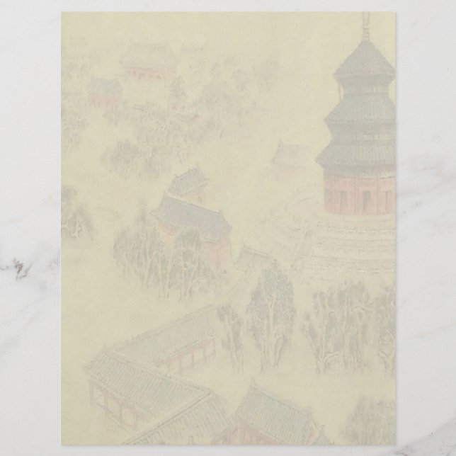 Temple Of Heaven Letterhead (Front)