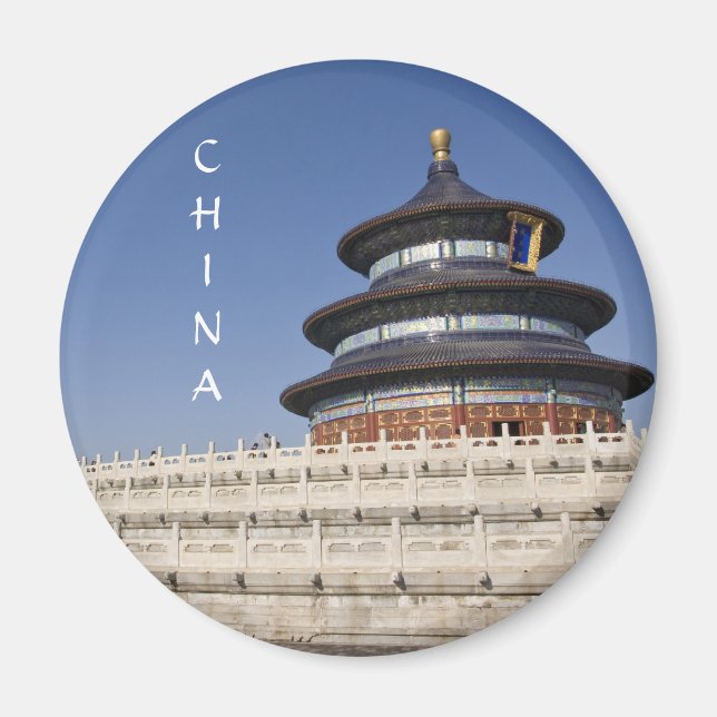 Temple of Heaven Magnet (Front)