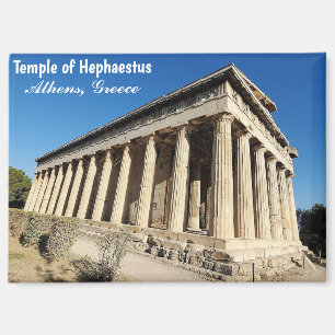 Temple of Hephaestus Athens Greece Souvenir Magnet