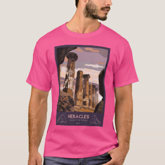 Temple Of Heracles Agrigento Valley Of The Temples T-Shirt