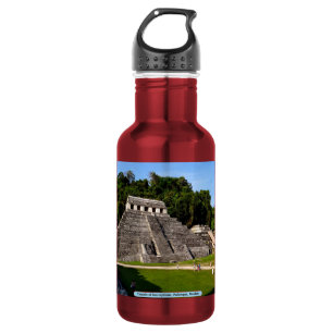 Temple of Inscriptions, Palenque, Mexico 532 Ml Water Bottle