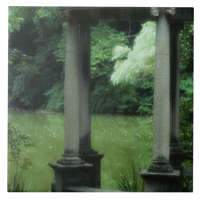 Temple of Love at the Old Westbury Gardens Tile (Front)