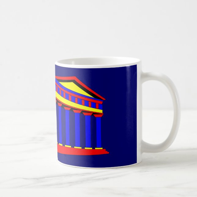 Temple of Neptune Coffee Mug (Right)