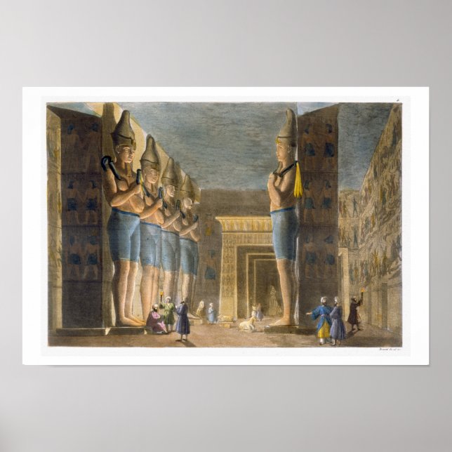Temple of Ramesses II (1279-13 BC) Abu Simbel, Egy Poster (Front)