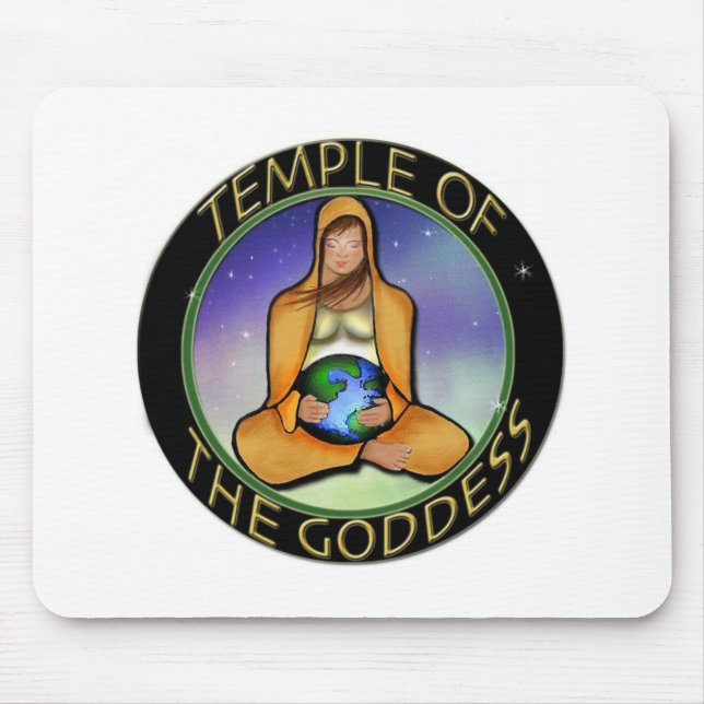 Temple of the Goddess Logo Mouse Pad (Front)