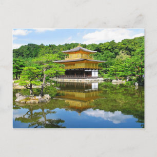 Temple of the Golden Pavilion, Kyoto, Japan Postcard
