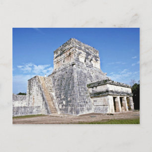 Temple Of The Jaguars, Chichen Itza Postcard