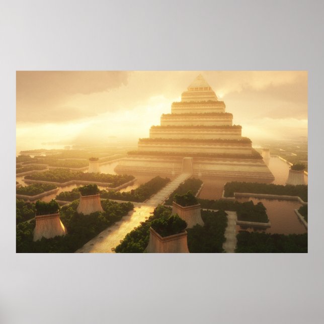 Temple of the Leaf (adjusted) Poster (Front)