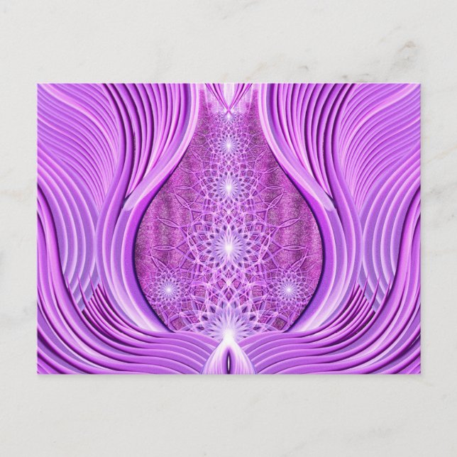 Temple of Violet Light Postcard (Front)