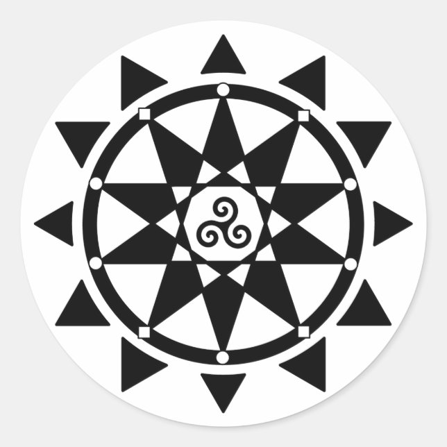 Temple of Witchcraft sticker (Front)