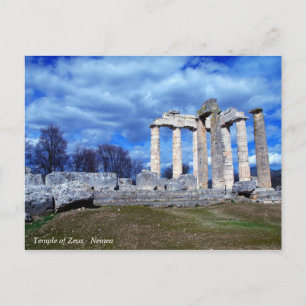 Temple of Zeus – Nemea Postcard
