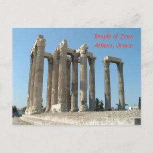 Temple of Zeus Postcard