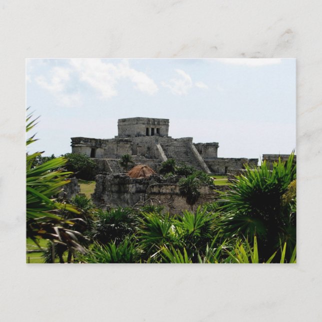 Temple, Tulum, Mexico Postcard (Front)