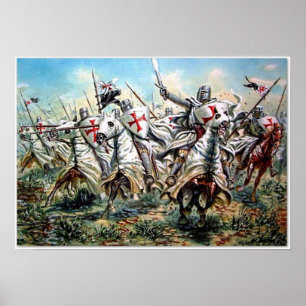 Templer im Angriff Poster