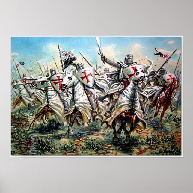 Templer im Angriff Poster (Front)