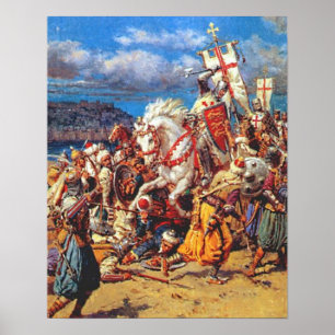 Templer vs Saracens Poster