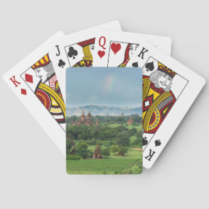 Temples in Bagan, Myanmar Playing Cards