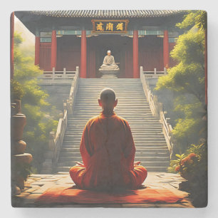Temple's Quietude Stone Coaster
