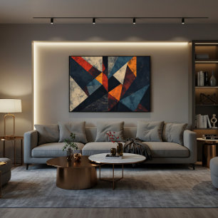Temporal Mosaic Canvas Print