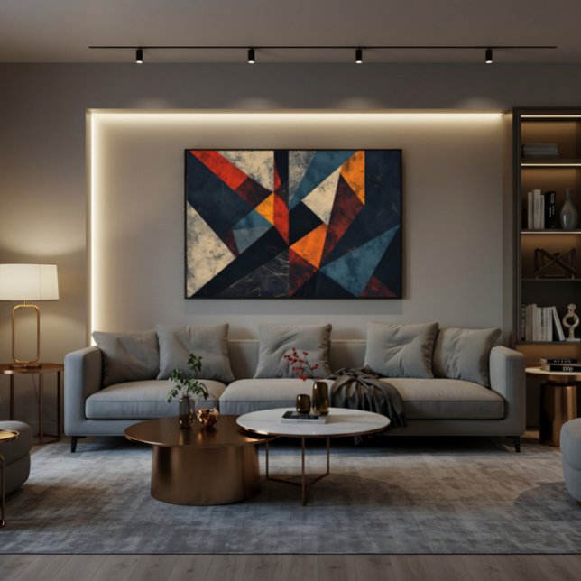 Temporal Mosaic Canvas Print (Creator Uploaded)