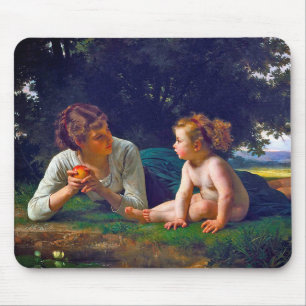 Temptation, Bouguereau Mouse Pad