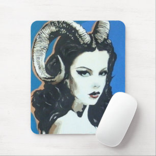 'Temptation in the Magick' Painting on a Mouse Pad